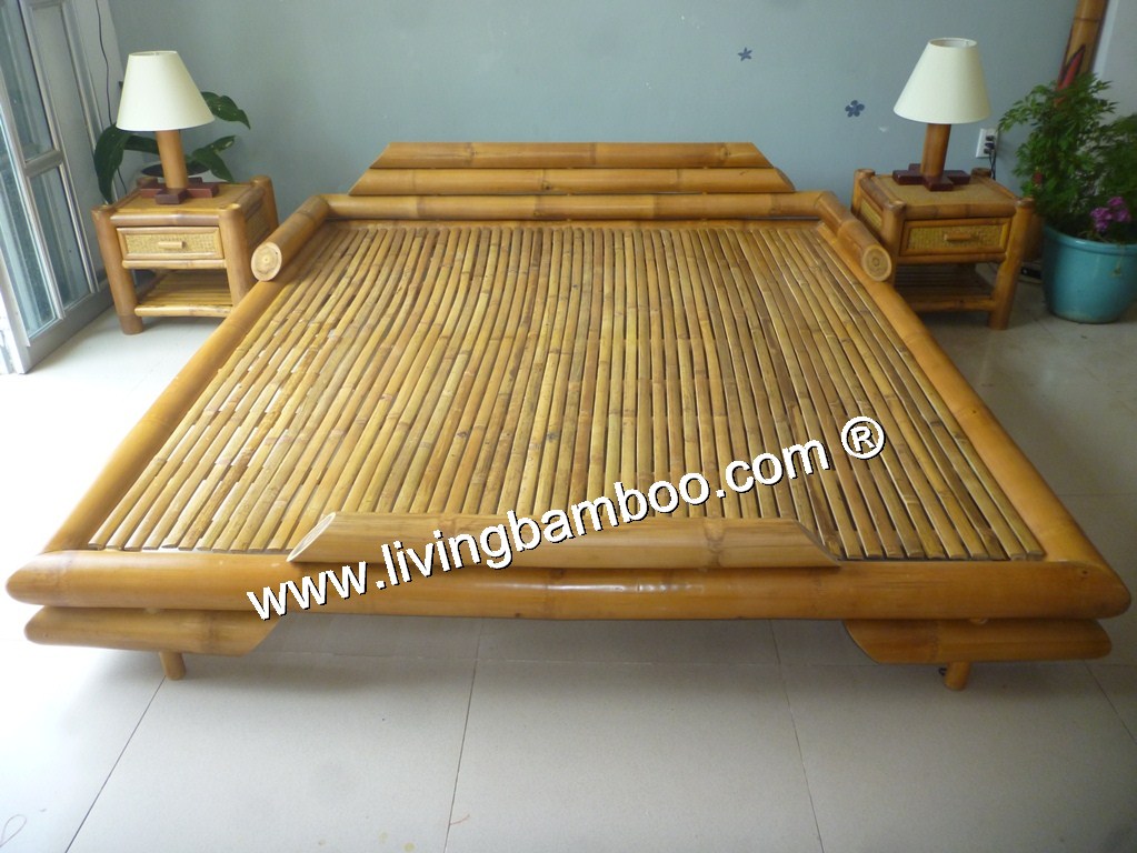 SIENA BED WITHOUT RATTAN