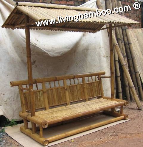 NHA TRANG BAMBOO ROOF BENCH 