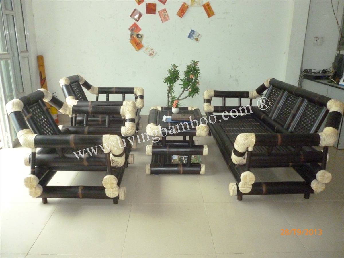 HA NOI BROWN SOFA SET