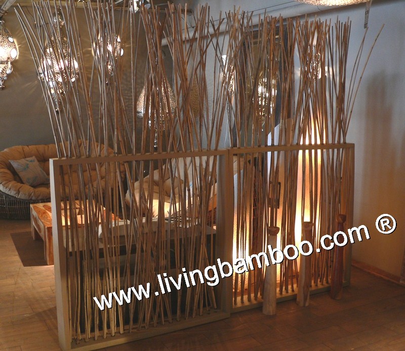 BAMBOO FENCE DECOR
